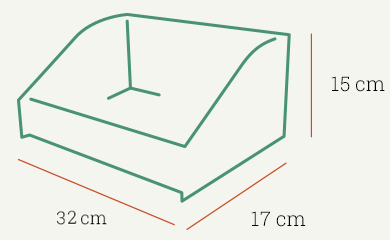 Dimensions Pellet Basket MiniPirineu